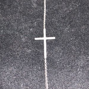 Effy cross white gold and diamond bracelet